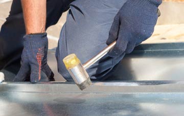 Pentre Llwyn Llwyd metal flat roofing repairs